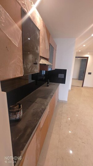 Kitchen in 1.5 BHK Builder Floor at Chattarpur – for Rent