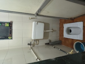 Bathroom in 1 BHK Apartment at Tilak Nagar – for Rent