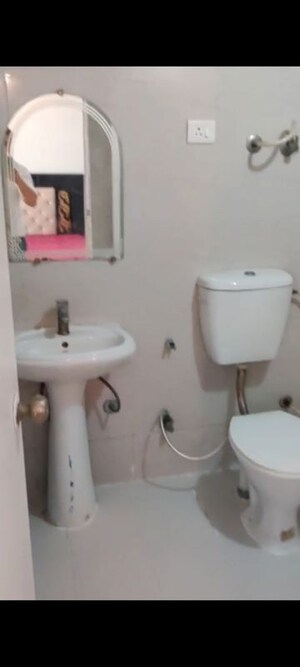 Bathroom in 1 RK Apartment at Gaur City 2 - 14th Avenue, Sector 16c Greater Noida – for Rent