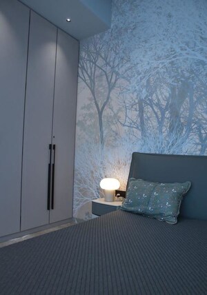 Bathroom in 3 BHK Apartment at Indiabulls Sky Forest, Lower Parel – for Rent