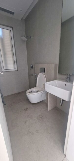 Bathroom in 3 BHK Apartment at Indiabulls Sky Forest, Lower Parel – for Rent