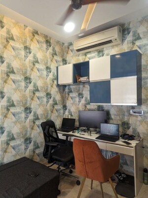 Kitchen in 3 BHK Apartment at Lodha Sterling, Kolshet Road – for Rent