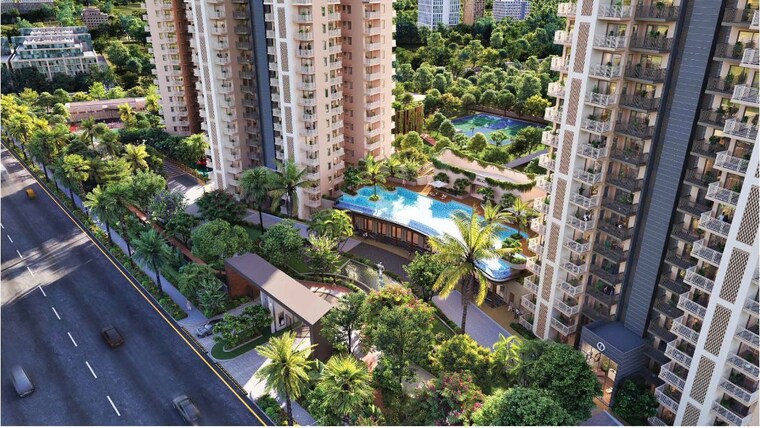 Balcony, ashiana-aaroham 3 Bedroom 1057 Sq.Ft. Apartment In Sector 80 Gurgaon 10235613
