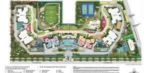 Master Plan in 3 BHK Apartment at Ashiana Aaroham, Sector 80 – for Sale