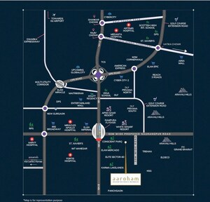 Furnished Amenities in 3 BHK Apartment at Ashiana Aaroham, Sector 80 – for Sale