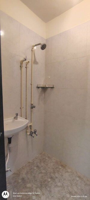 Bathroom in 1 BHK Apartment at Omkar Apartment Malad East, Malad East – for Rent