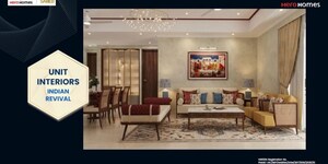 Living Room in 3 BHK Apartment at Hero Homes Palatial, Sector 104 – for Sale