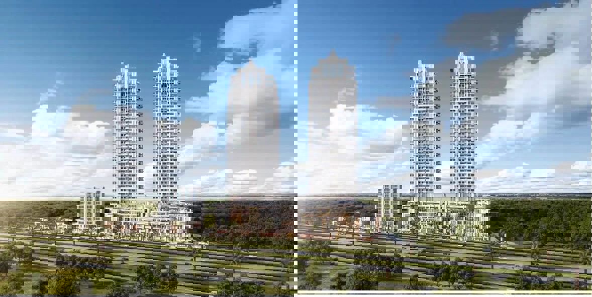 3 BHK + Store Room 1446 Sq.Ft. Apartment in Hero Homes Palatial