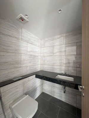 Bathroom in 4 BHK Apartment at Rustomjee Crown, Prabhadevi – for Rent