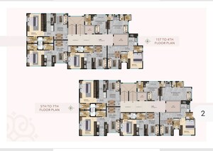 Floor Plan in 1 BHK Apartment at Astrum Annex, Borivali East – for Sale