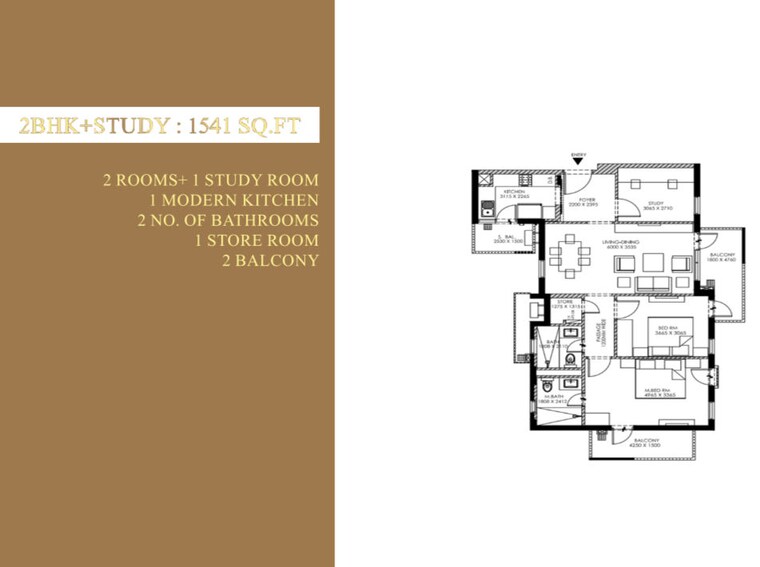 Master Plan, sector 64 2.5 Bedroom 1541 Sq.Ft. Apartment In Sector 64 Gurgaon 10235687