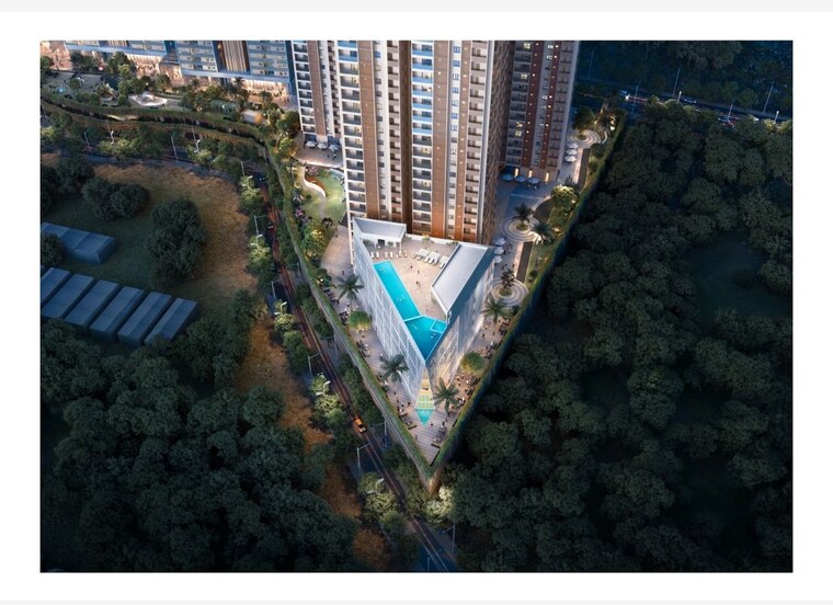 Exterior View, srias-iwa 3.5 Bedroom 3070 Sq.Ft. Apartment In Nanakramguda Hyderabad 10235697