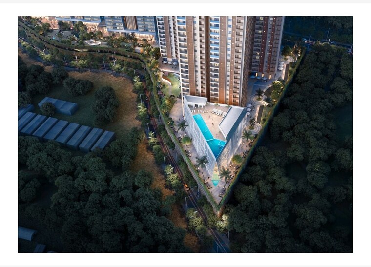 Exterior View, srias-iwa 4 Bedroom 3620 Sq.Ft. Apartment In Nanakramguda Hyderabad 10235699