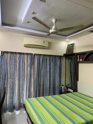 Bedroom in 2 BHK Apartment at Sai Srishti, Bhandup West – for Rent