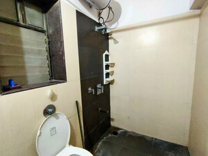Attached Bathroom in 2 BHK Apartment at Sai Srishti, Bhandup West – for Rent