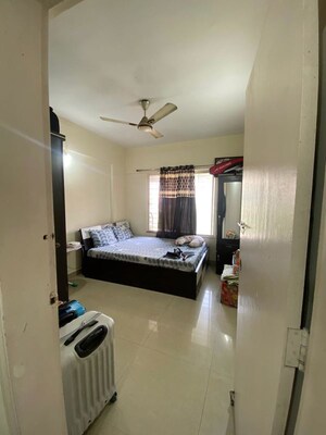 Living Room in 2 BHK Apartment at Manav Silver Skyscapes, Wakad – for Rent