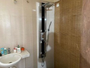 Bathroom in 2 BHK Apartment at Manav Silver Skyscapes, Wakad – for Rent