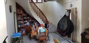 Staircase in 4 BHK Villa at Saket Township, Kapra – for Sale