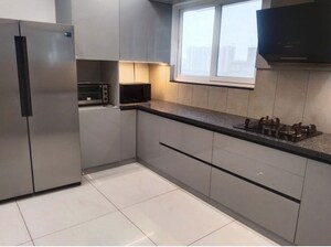 Kitchen in 3 BHK Apartment at Jayabheri The Summit, Narsingi – for Rent