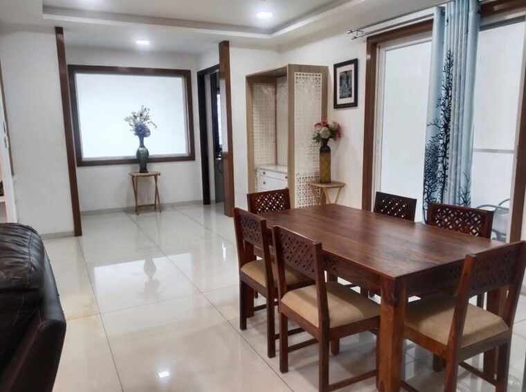Living Room, jayabheri-the-summit 3 Bedroom 2075 Sq.Ft. Apartment In Narsingi Hyderabad 10235759