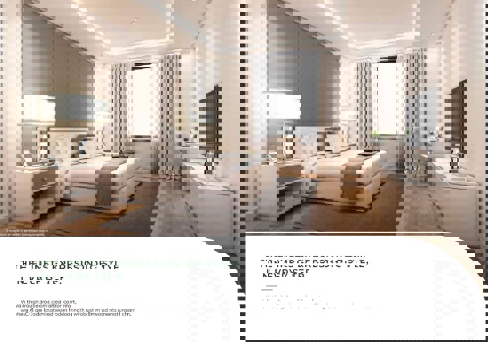 3 BHK + Servant Room 1900 Sq.Ft. Apartment in ATS Destinaire