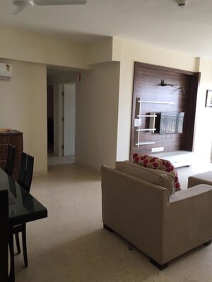Living Room in 3 BHK Apartment at DLF Regal Gardens, Sector 90 – for Rent