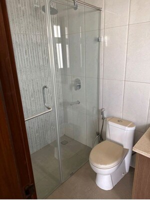 Bathroom in 3 BHK Apartment at Central Park Flower Valley, Sohna Sector 33 – for Rent