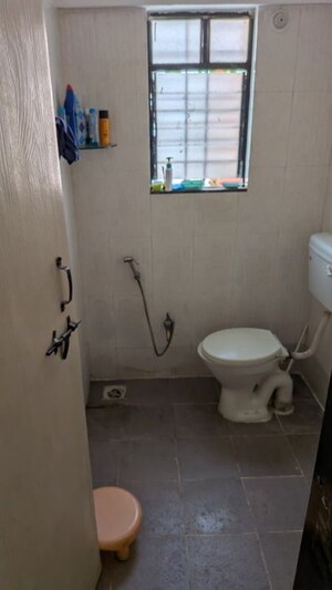 Bathroom in 2 BHK Apartment at Prarambh CHS, Baner – for Rent