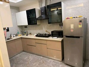 Kitchen in 1 BHK Apartment at Chattarpur – for Rent