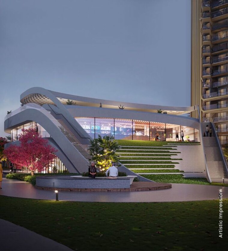 Exterior View, m3m-crown 3 Bedroom 1605 Sq.Ft. Apartment In Sector 111 Gurgaon 10235774