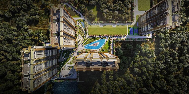 Exterior View, m3m-crown 3 Bedroom 1605 Sq.Ft. Apartment In Sector 111 Gurgaon 10235774