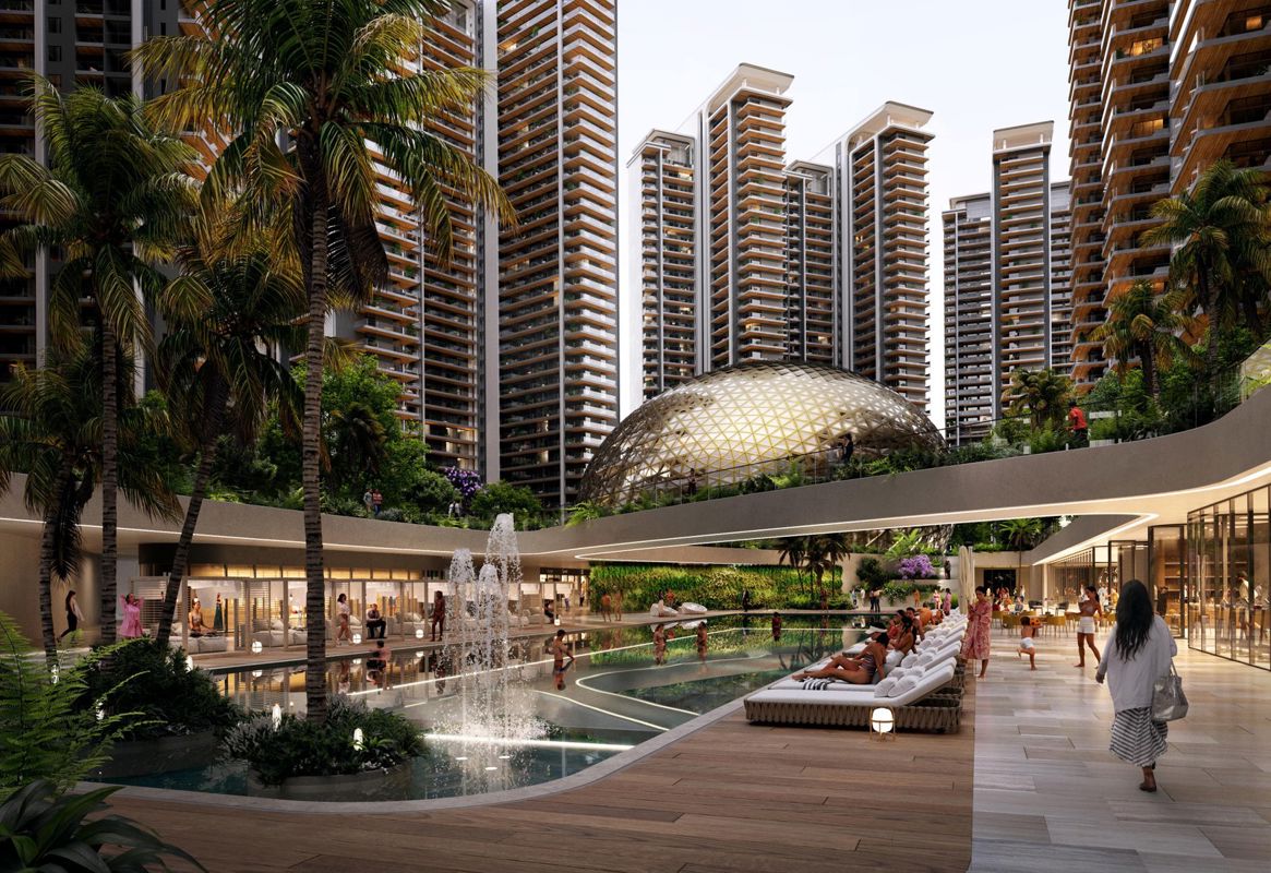3 BHK + Pooja Room,Servant Room,Study Room,Extra Room Apartment For Sale in Elan The Presidential