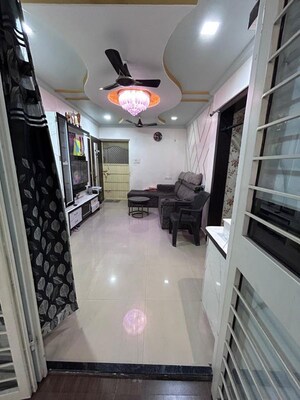 Living Room in 2 BHK Apartment at Swaraj Kunj, Kiwale – for Rent