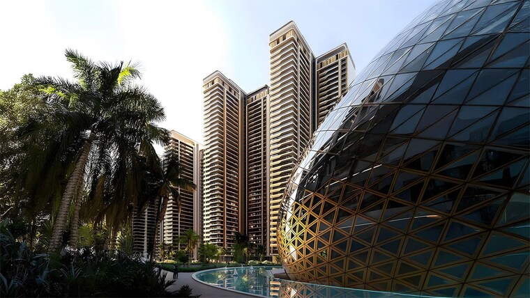 Exterior View, elan-the-presidential 5 Bedroom 4495 Sq.Ft. Apartment In Sector 106 Gurgaon 10235814