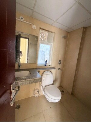 Bathroom in 3 BHK Apartment at Eldeco Acclaim, Sohna Sector 2 – for Rent
