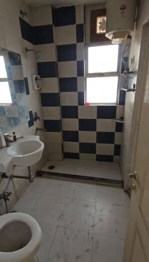 Bathroom in 3 BHK Apartment at Eldeco Green Meadows, Pi Greater Noida – for Rent