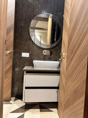 Bathroom in 5 BHK Builder Floor at Ansal API Esencia, Sector 67 – for Sale