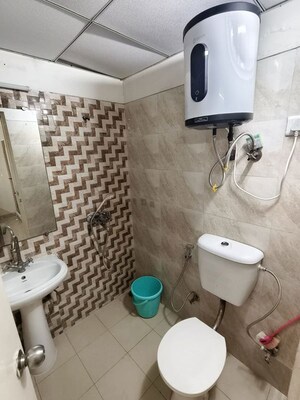 Attached Bathroom in 2 BHK Apartment at Gaur City 2 - 14th Avenue, Sector 16c Greater Noida – for Rent