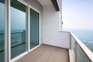 Building Lobby in 4 BHK Apartment at Seawoods – for Rent