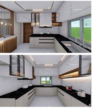 Kitchen in 3 BHK Apartment at Lansum El Dorado, Narsingi – for Rent