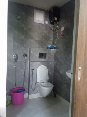 Bathroom in 1 BHK Builder Floor at East Of Kailash – for Rent