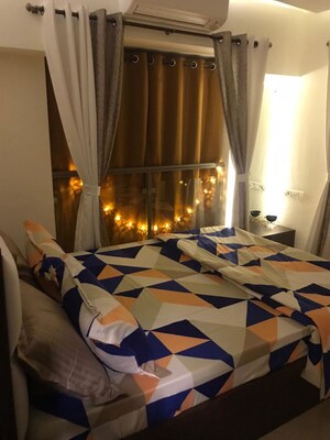 Living Room in 3 BHK Apartment at Alta Vista Phase I, Chembur – for Rent