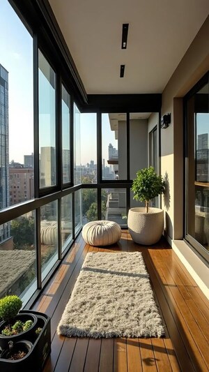 Balcony in 4 BHK Villa at Mysore Road – for Sale