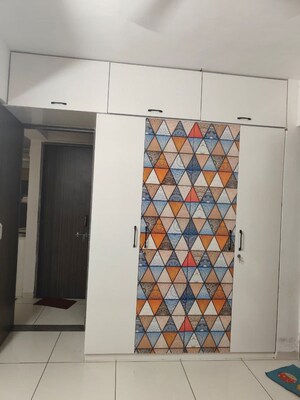 Building Lobby in 3 BHK Apartment at Gala Orchid Sky, Shela – for Rent