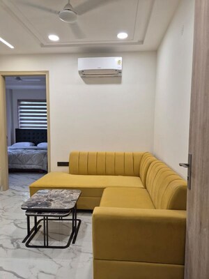 Bathroom in 1 BHK Builder Floor at Dlf Phase V – for Rent