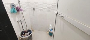 Bathroom in 1 BHK Apartment at Lok Puram, Vasant Vihar – for Rent