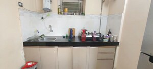 Kitchen in 1 BHK Apartment at Lok Puram, Vasant Vihar – for Rent