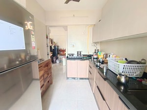 Kitchen in 2 BHK Apartment at Nav Geeta CHS, Chembur – for Rent