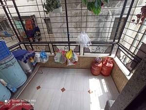 Balcony in 1 BHK Apartment at Bhusari Colony – for Rent