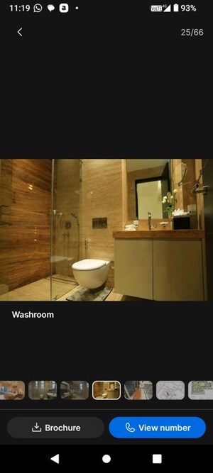 Bathroom in 2 BHK Apartment at Pragati Hills, Sector 47 – for Rent